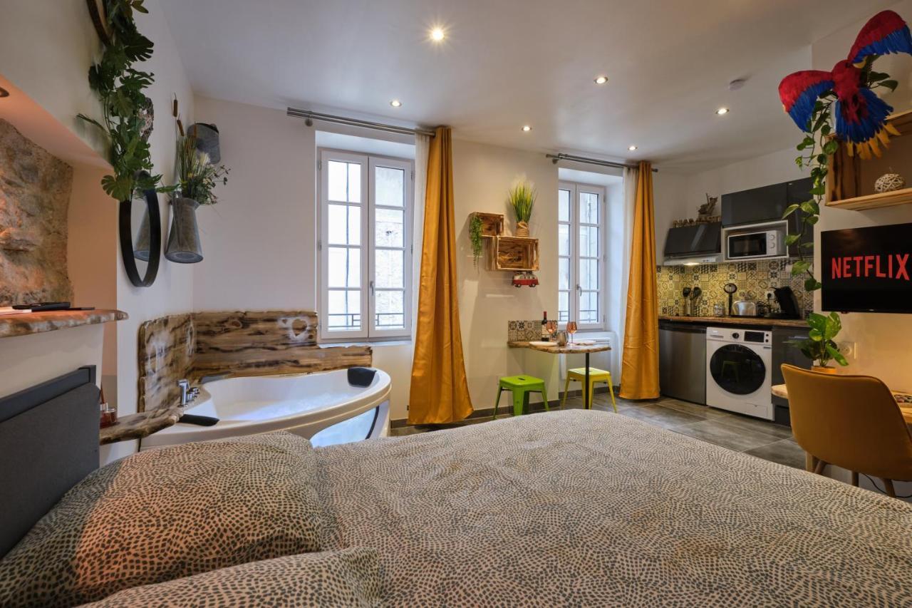 Place Carnot - Studio Tout Equipe Avec Jacuzzi Proche Toutes Commodites Каркасон Екстериор снимка